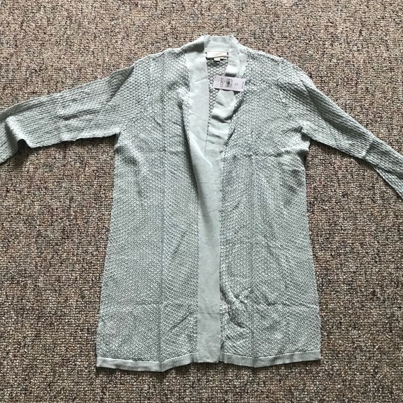 Loft Outlet pointelle open cardigan - Picture 2 of 3